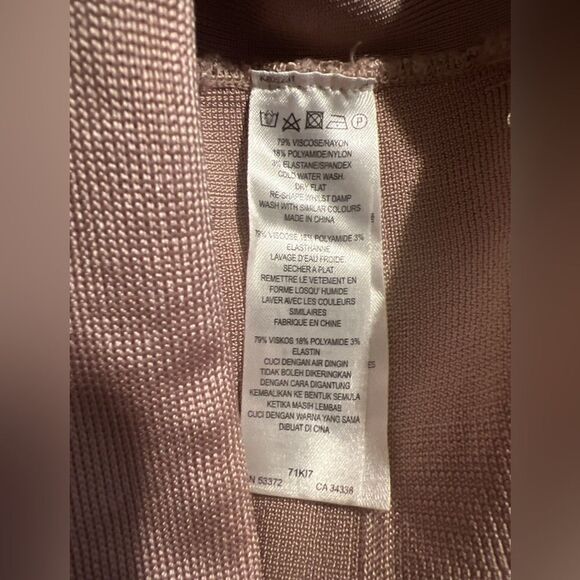 French Connection Light Pink Bandage Cocktail Party Dress - Picture 4 of 7